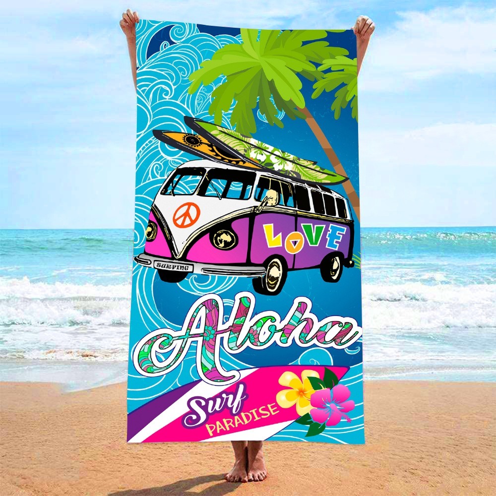 레오파드 프린트 목욕 타월 70x140CM 해변 수영  - Outdoor Camping Blanket 리뷰 및 가격
