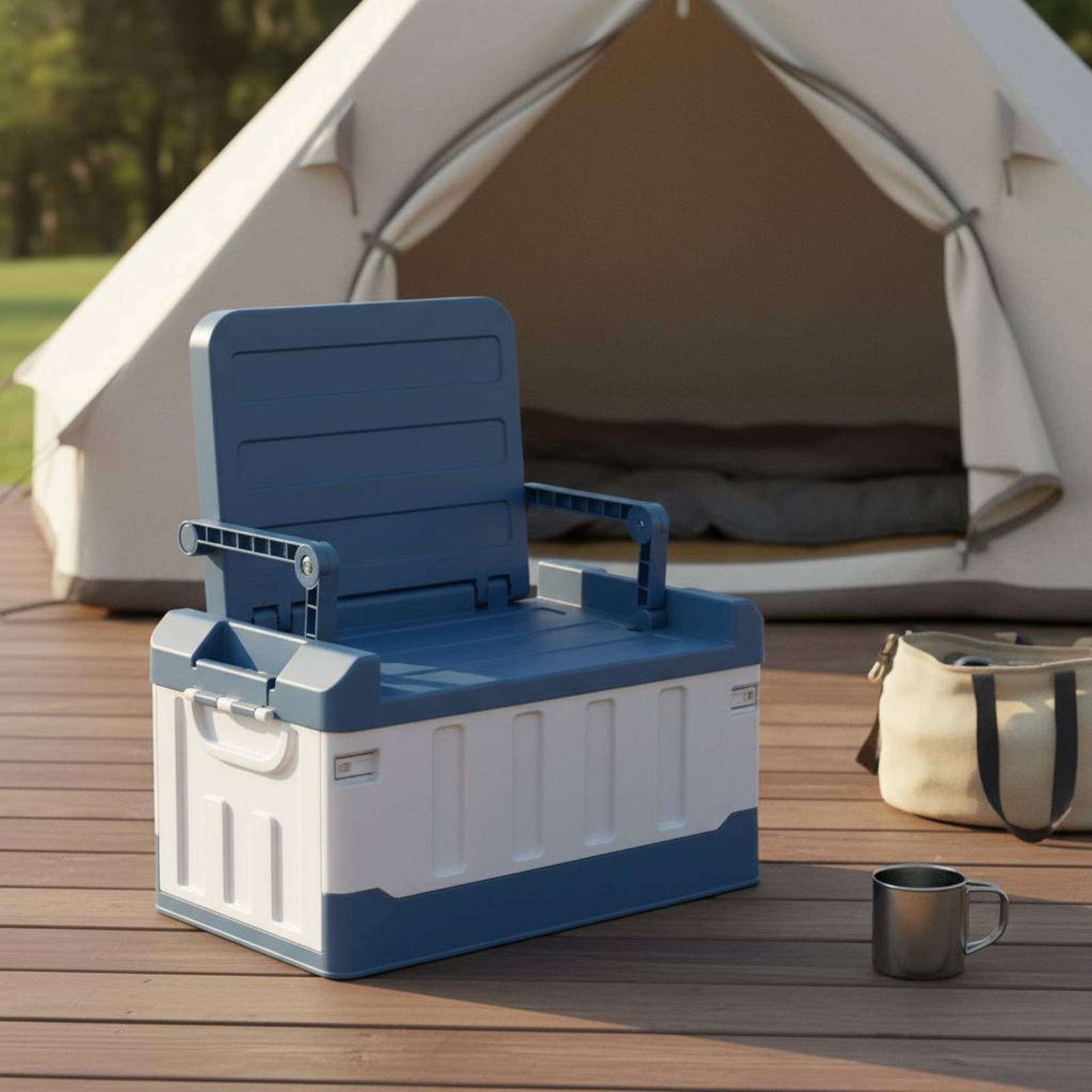 시트형 수납 트렁크 다기능 휴대용 수납 시트 접이식 캠 - Outdoor Camping Gear 리뷰 및 가격