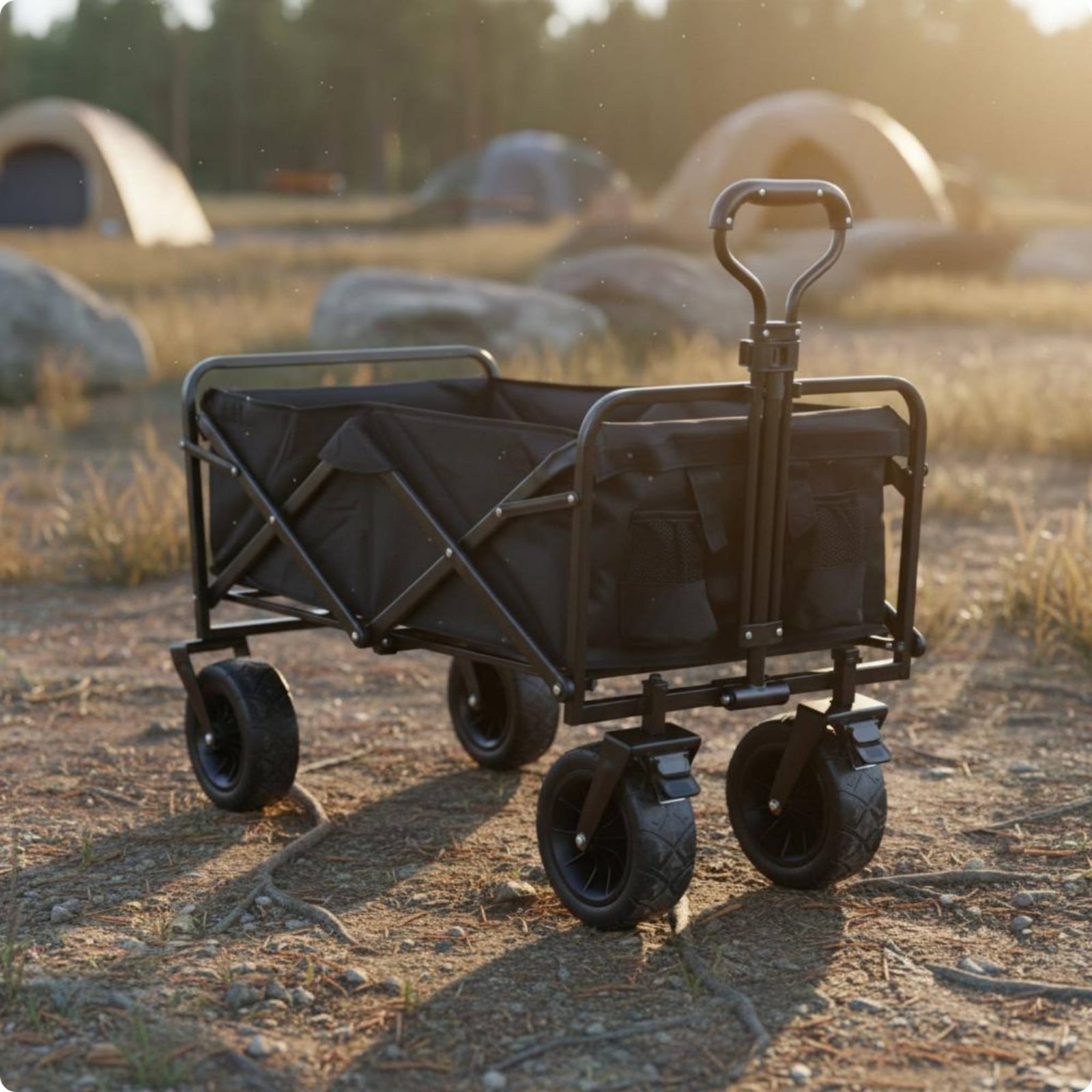 접이식 웨건 접이식 캠핑 트롤리 접이식 웨건 캐리어 경 - Outdoor Camping Trolley 리뷰 및 가격