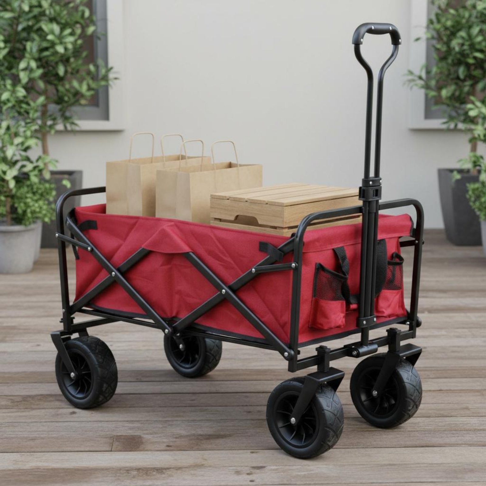 접이식 웨건 접이식 캠핑 트롤리 접이식 웨건 캐리어 경 - Outdoor Camping Trolley 리뷰 및 가격