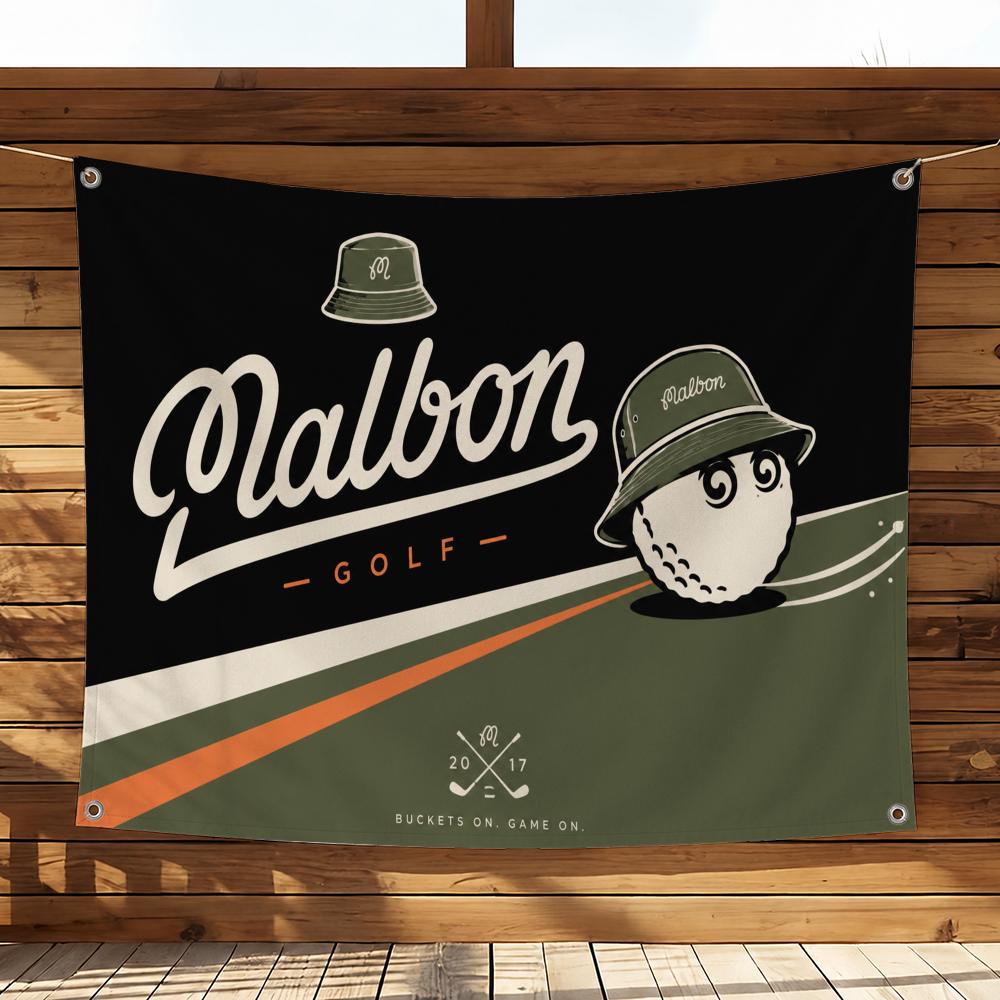 브랜드 말본 골프 플래그 거실용 패션 플래그 홈 기숙사 - Outdoor Camping Brand 리뷰 및 가격