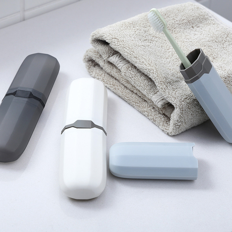 1/4pc 휴대용 칫솔 커버 보관 상자 매일 야외 여행 - Outdoor Camping Bathroom 리뷰 및 가격