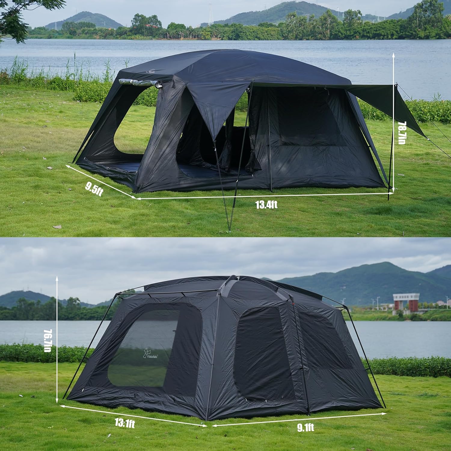 대형 가족 정원용 고급 야외 전시 접이식 방수 해변 캠 - Outdoor Camping Exhibition 리뷰 및 가격
