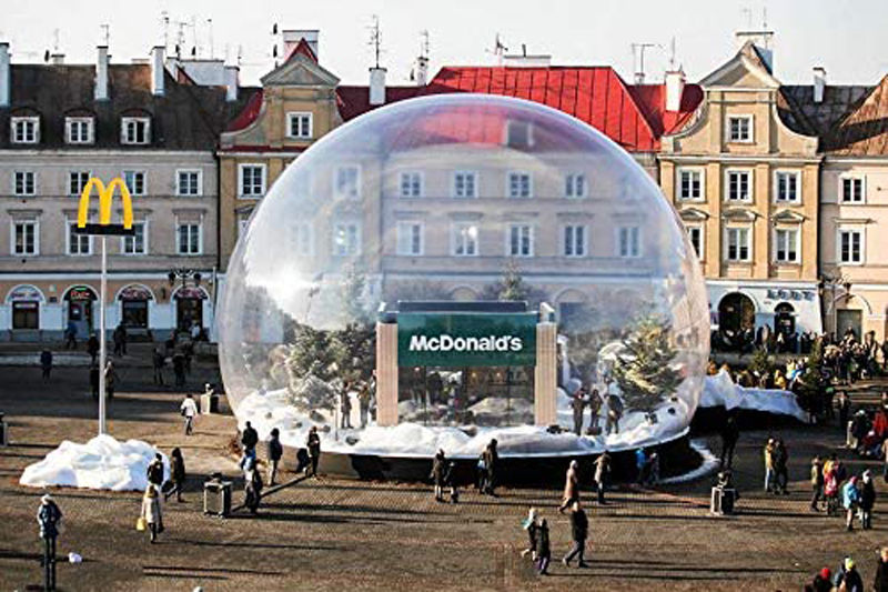 공기 주입식 버블 이글루 텐트, 360 ° 투명 돔,  - Outdoor Camping Exhibition 리뷰 및 가격