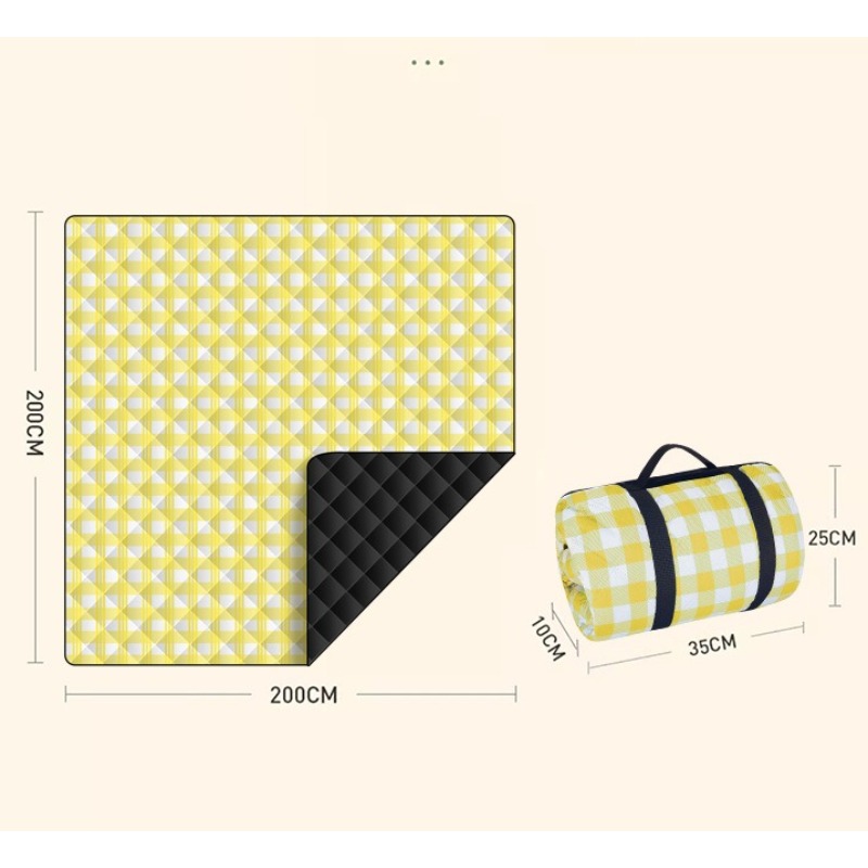 방수 피크닉 매트 두꺼운 접이식 비치 패드 야외 캠핑  - Outdoor Camping Rug Waterproof 리뷰 및 가격