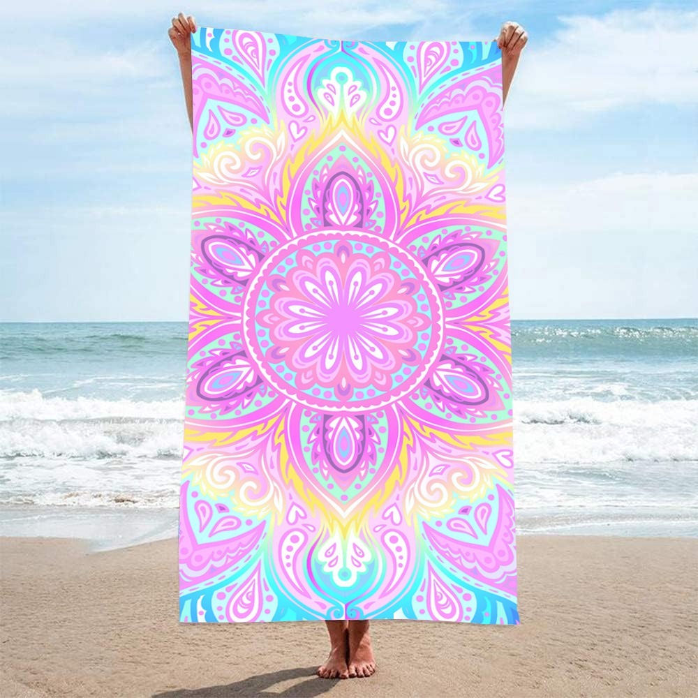 신비한 패턴 비치 타월 80x160CM 피트니스 해변  - Outdoor Camping Blanket 리뷰 및 가격