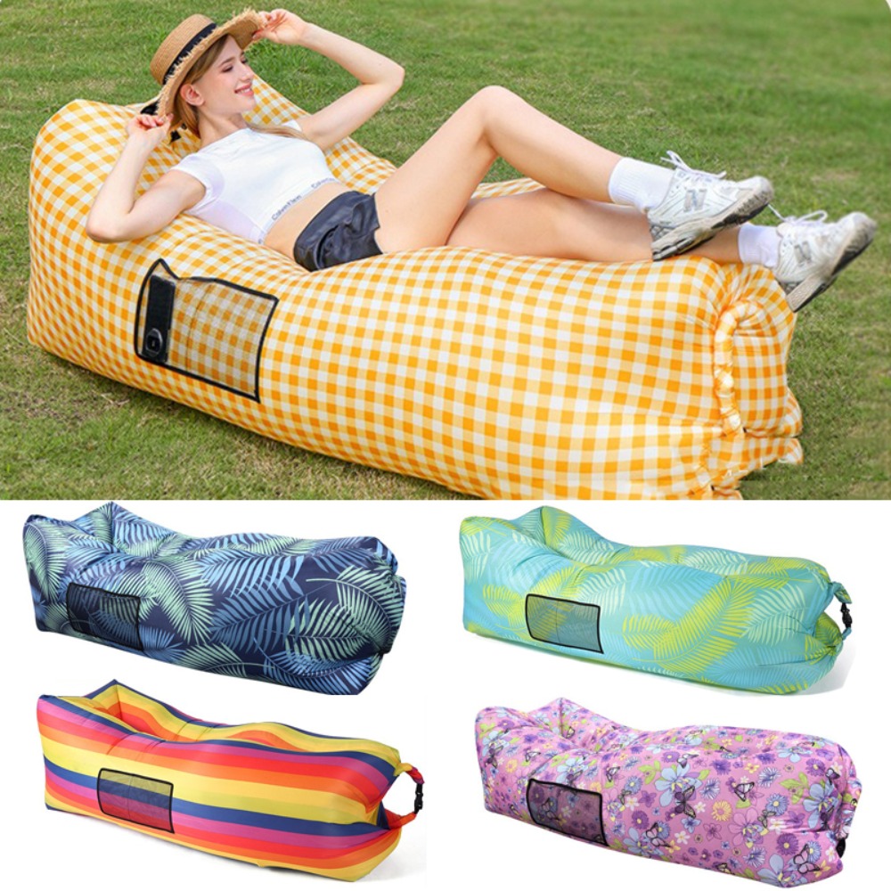 야외 필수품 가족용 접이식 에어매트 캠핑 폴리에스터 휴 - Outdoor Camping Essentials 리뷰 및 가격