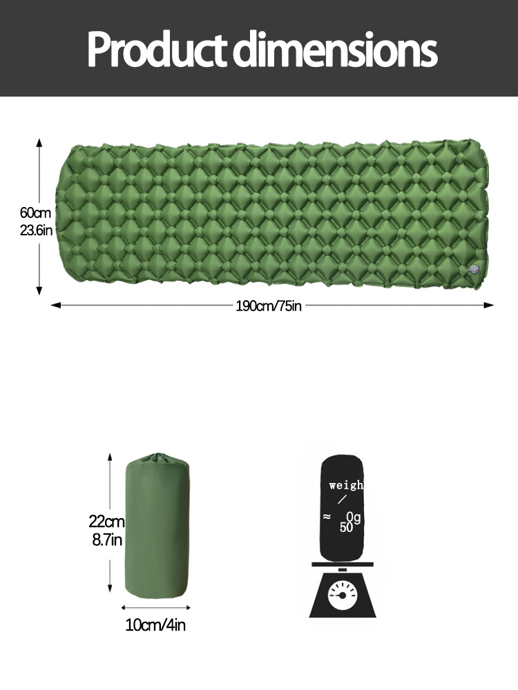 캠핑용 에어매트 텐트 접이식 캠프 침대 수면 패드 피크 - Outdoor Camping Blanket 리뷰 및 가격